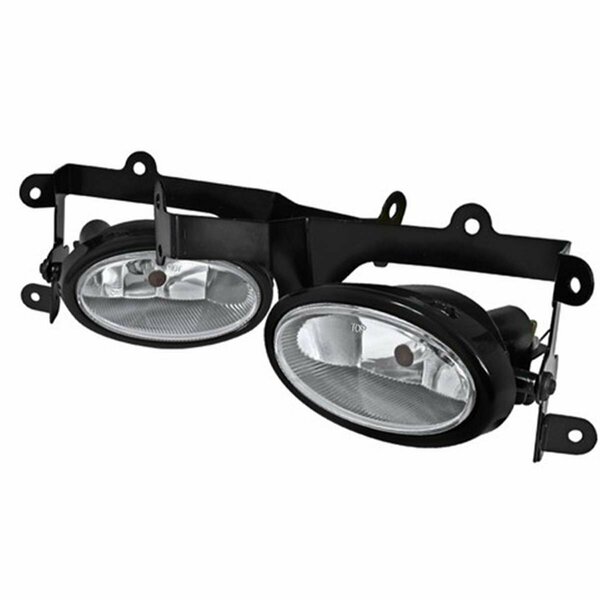 Overtime 2 Door OEM Fog Lights for 06 to 08 Honda Civic - Clear - 10 x 12 x 18 in. OV3191347